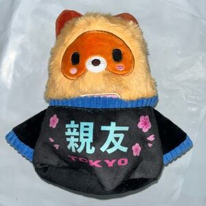 BARKBOX L DOG TOY NEW Itamae Iro Fantastic FETCH FOX inside A Tokyo Sushi Shirt